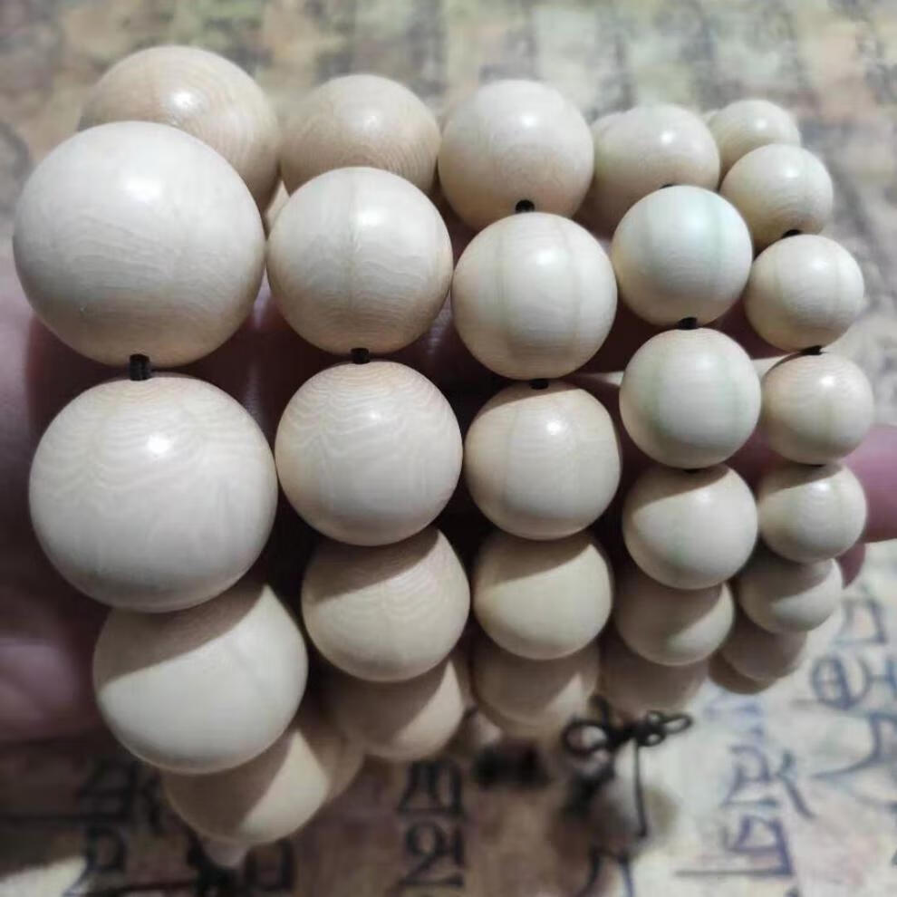 六道木手串五台山原生态九道降龙木制作佛珠男女念珠 22mm*11颗【图片