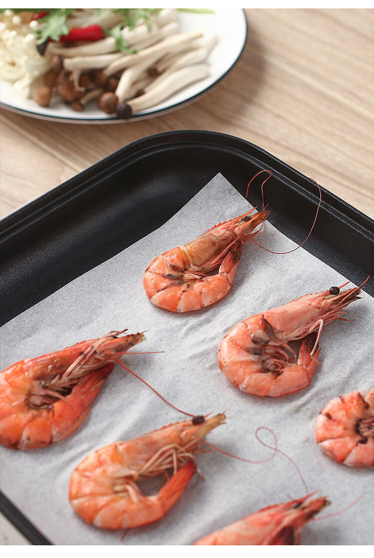 烤盘纸油纸烘焙烧烤纸烤肉纸烤箱电烤炉吸油纸纸上烧烤纸烤鱼纸加厚款