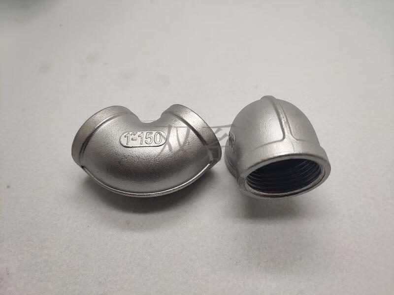 201/304不锈钢铸造弯头/不锈钢内丝弯头/内牙弯头90度弯头4分6分 201