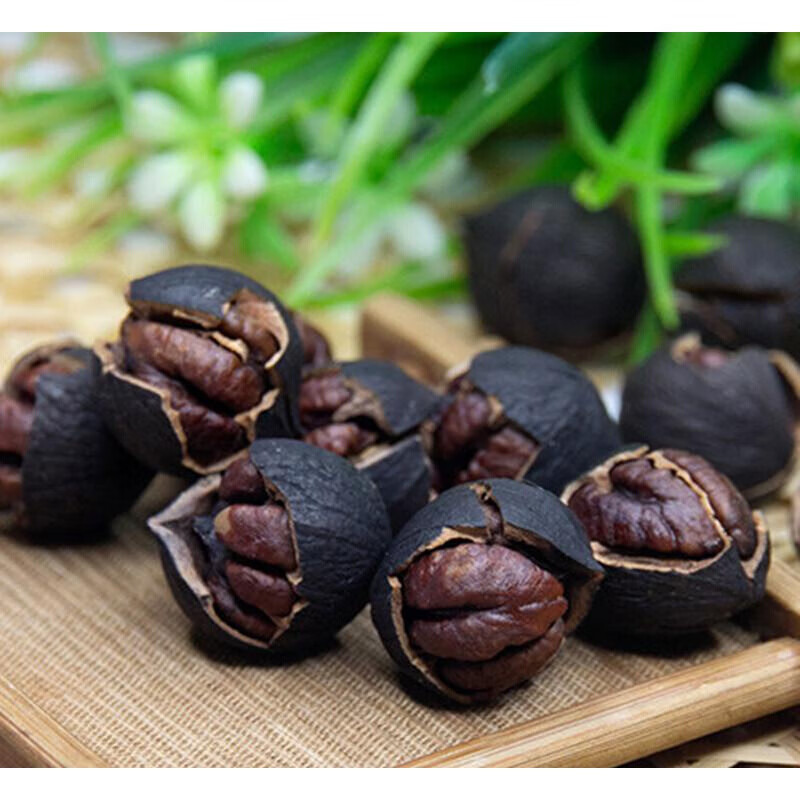 2021新货山核桃临安大籽手剥安吉薄壳小核桃含罐500g特好剥椒盐味250g