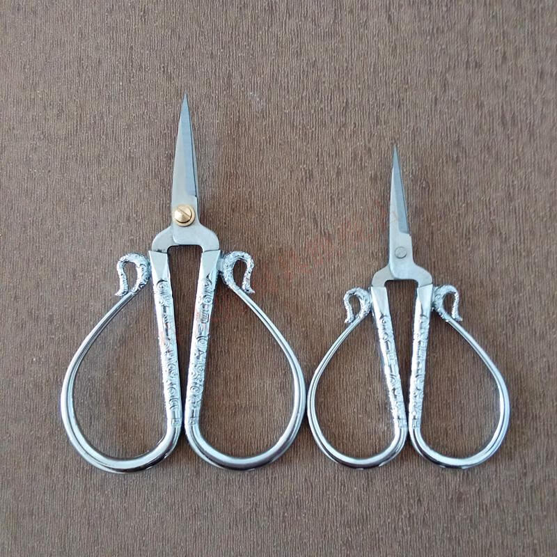 张小泉裁缝剪刀家用剪家用小号修枝剪裁缝剪不锈钢园艺剪小号银色