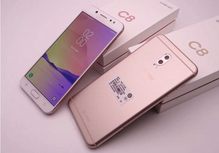 samsung/三星 galaxy c8 sm-c7108/c5000/c7000/c9 pro智能 c8墨玉黑