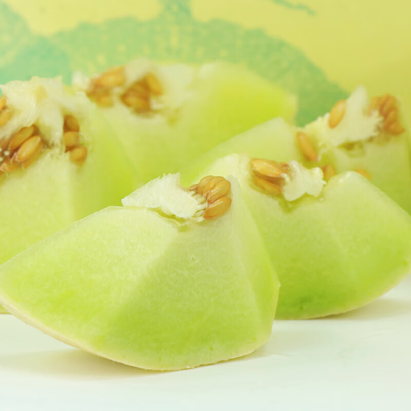 林师傅白雪蜜瓜软糯香甜整箱6个大果江浙沪皖顺丰2750g单果26斤左右