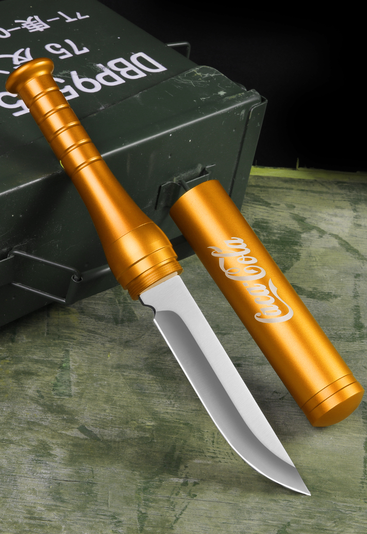 短剑短刀防身荒夫户外刀刀棒球棍刀防爆车载棍中刀荒野求生刀一体刀具