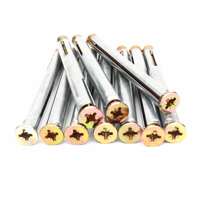 窗式壁虎膨胀沉头门十字门窗加长内置膨胀栓倒膨胀螺丝m10 72 92 10*