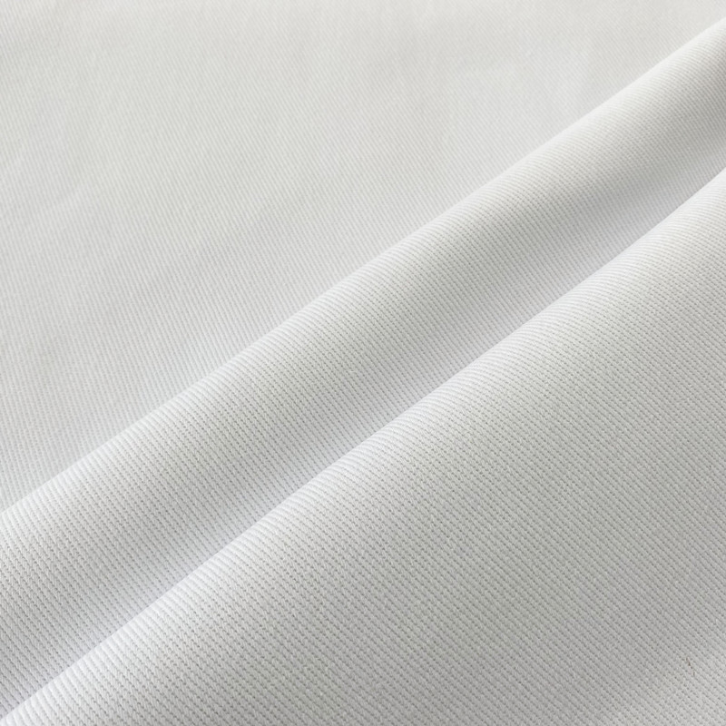 2022新款牛仔布料厚款白色弹力牛仔布料纯色厚裙子裤子服装毕业设计