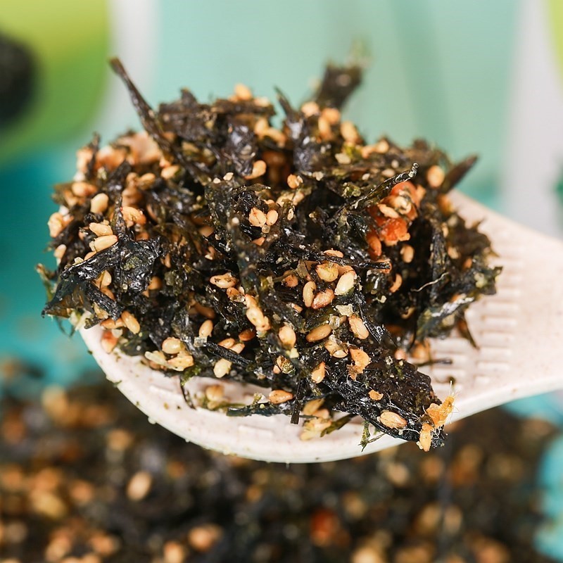 初食纪 海苔初食记海苔碎海苔 碎碎拌饭碎海苔儿童芝麻韩式拌饭紫菜 