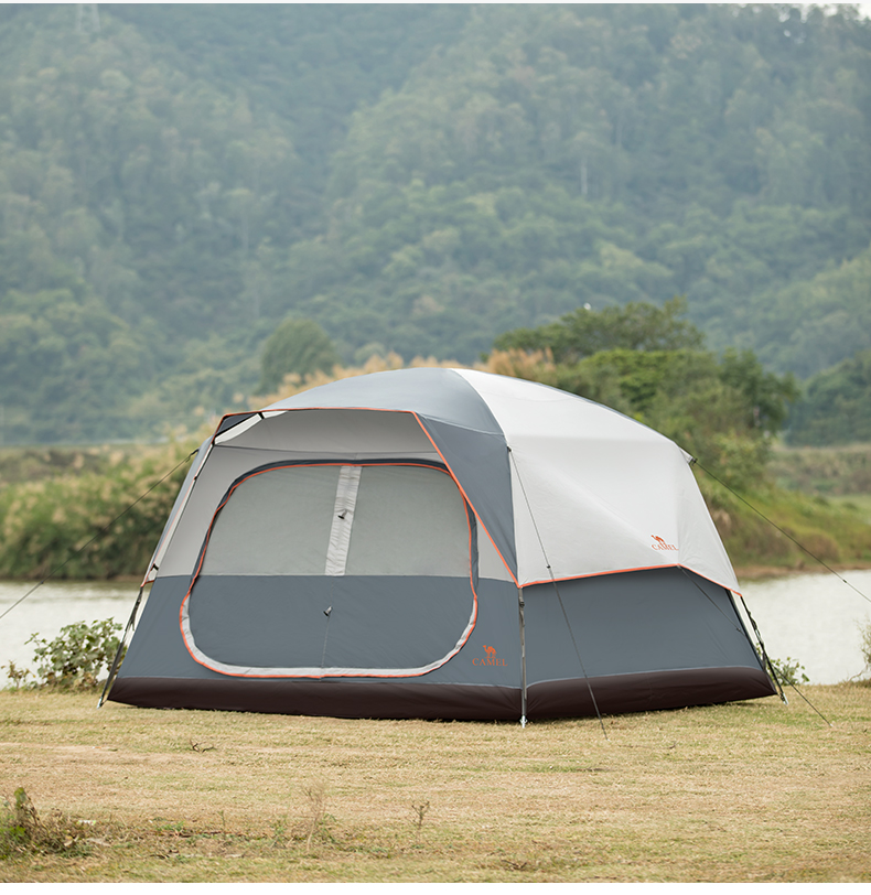 空間防雨帳精緻露營野營旅遊帳篷 a2s3f5105,鈦灰色【圖片 價格 品牌