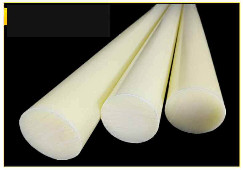 尼龙棒塑料棒材实心耐磨圆柱硬pa尼绒零切加工定制米黄色胶棒销柱直径