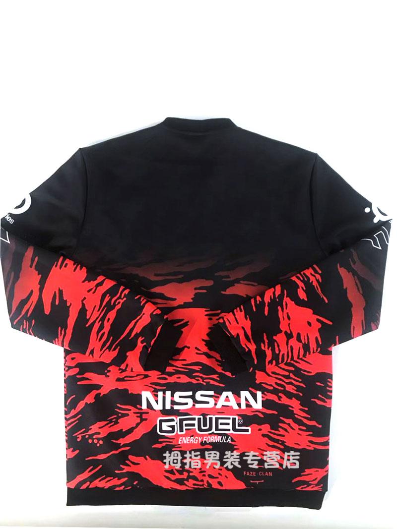 衣服faze外套卫faze队服帽衫无id号码2019拉链款xxl高177185重80左右