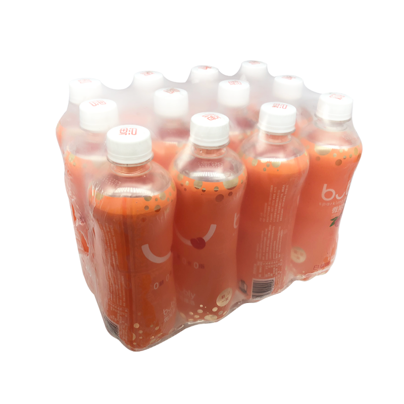 肖战代言百事可乐微笑趣泡气泡水0卡450ml整箱12瓶装 微笑趣泡白桃12