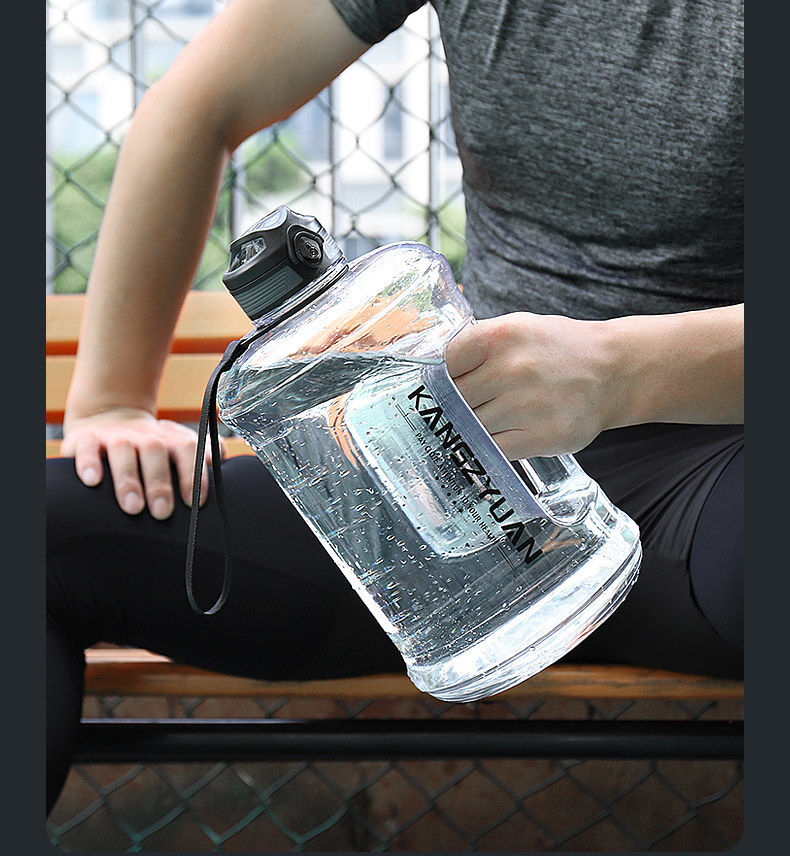 nba詹姆斯同款特大号运动健身水壶大容量水杯子男夏耐高温吨吨桶水桶