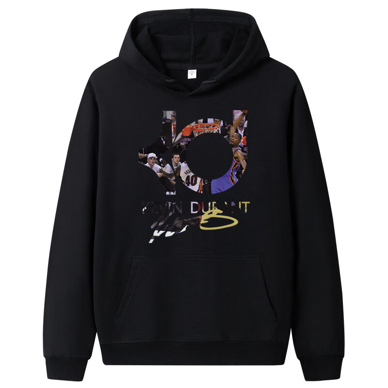 欲战腾讯体育同款杜兰特卫衣篮网城市版7号球衣篮球运动外套长袖秋冬