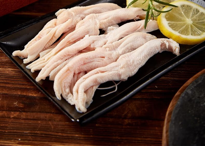 【脱骨鸭掌】无骨鸭掌冷冻去骨鸭爪无骨鸭爪鸭爪 脱骨鸭掌5斤装【图片