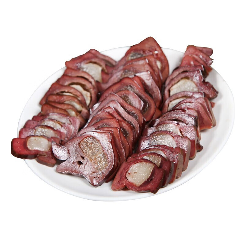 东莞金银润古蜀味道烟熏猪肝腊肉腊味熟食特色美食小吃下酒菜 金银