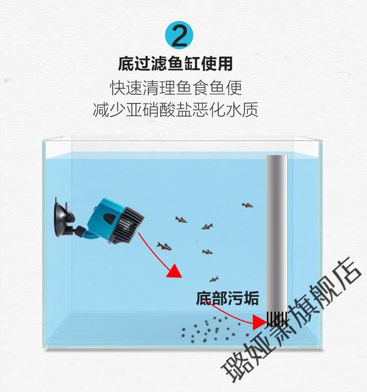 2022新款造浪泵大型 创宁鱼缸造浪泵力迷你水族箱造流泵潜水冲浪泵