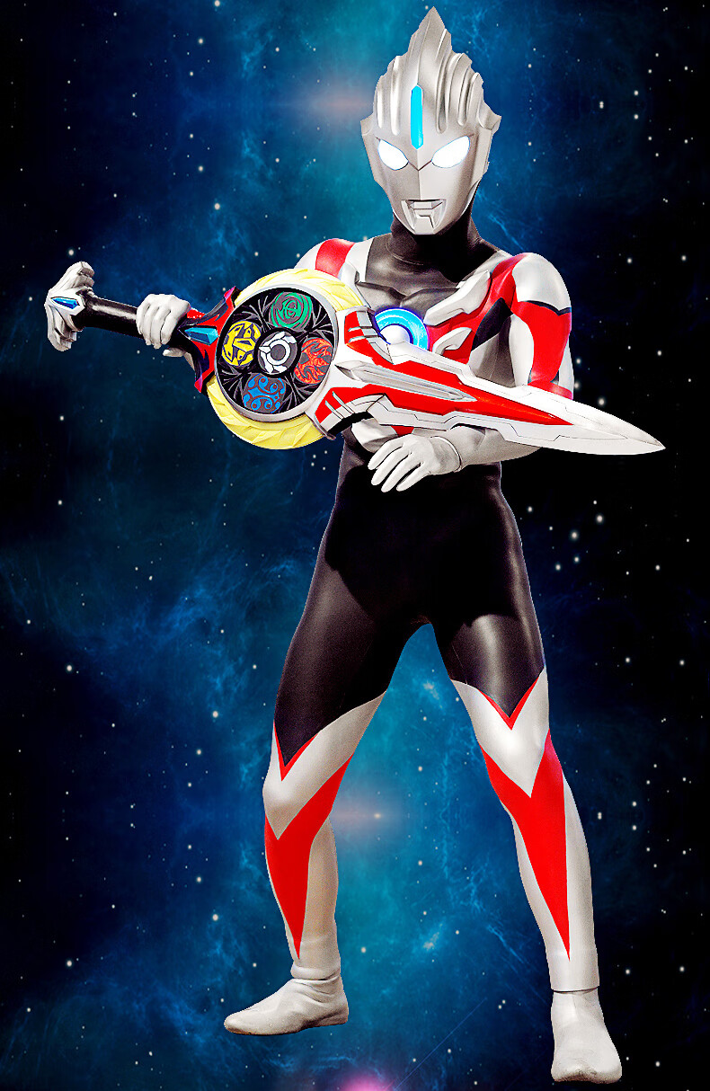 bandai万代经典奥特曼套装dx欧布圣剑豪华版声光圆环模型玩具自营礼品