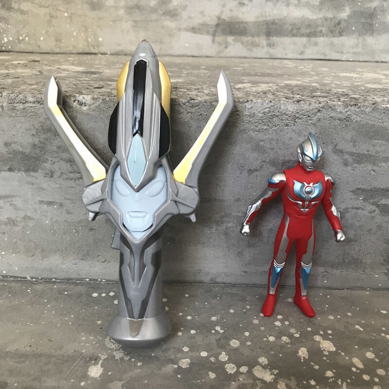 万代奥特曼玩具银河火花变身器维克特利火炬儿童变形召唤火花人偶