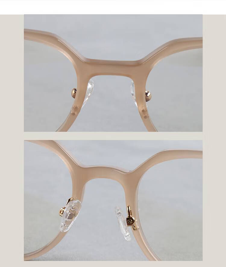 文艺平眉梨形眼镜框架男玳瑁色近视镜女潮 出口韩国 黑色【图片 价格