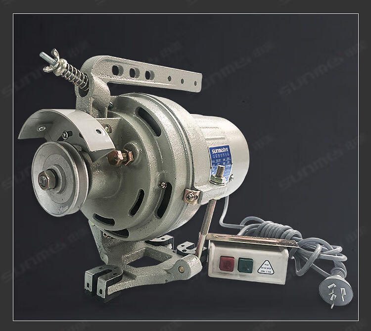 工业缝纫机 离合器电机 针车衣车马达电动机马达三相单相节能电机 220