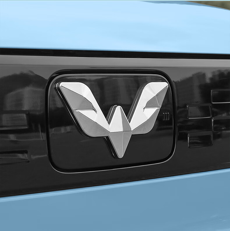 点缤 适用于20-21款五菱宏光mini ev前后车标贴片中网贴miniev迷你