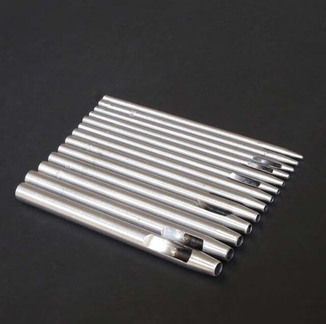 皮带打孔器冲头打孔圆形皮带皮鞋打孔器家用小型冲子打眼工具手工冲孔