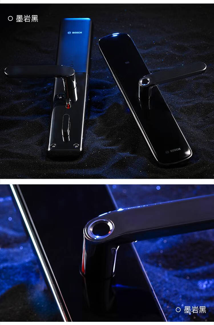 博世(bosch)指纹锁家用防盗门锁电子锁密码锁入户门双开门智能门锁id