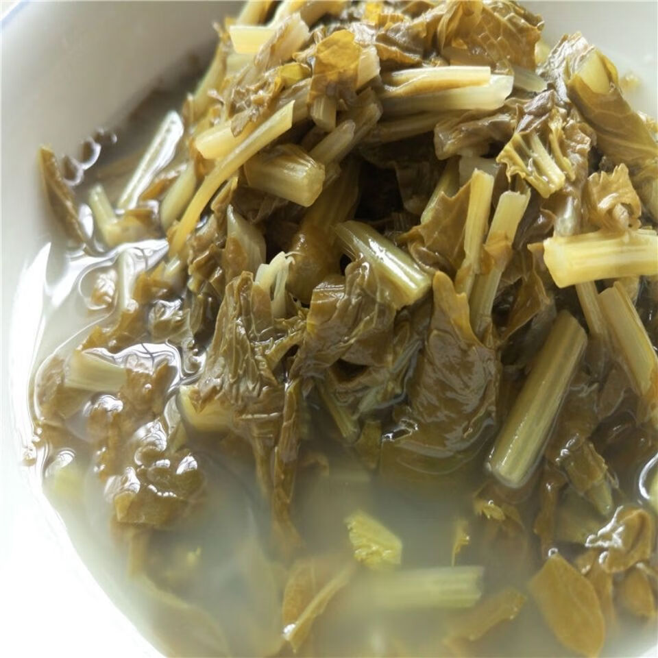 酸菜四川特产广元剑阁老城农家自制土酸菜煮豆花稀饭干饭冷运发货