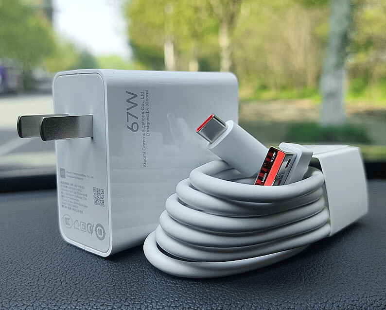 11ultra 55w/67w闪充快充头6a数据线 小米11pro/11ultra 67w充电头