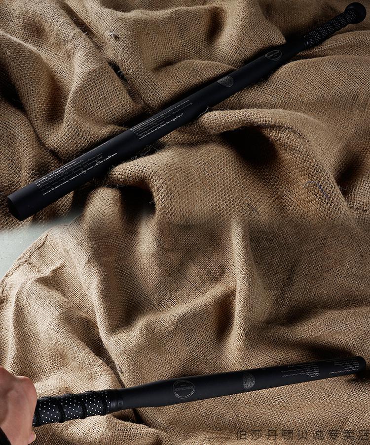 狼牙棒防身车载棒球棒棒球棍钢加厚棒球杆男实心防卫铁棍狼牙棒防身