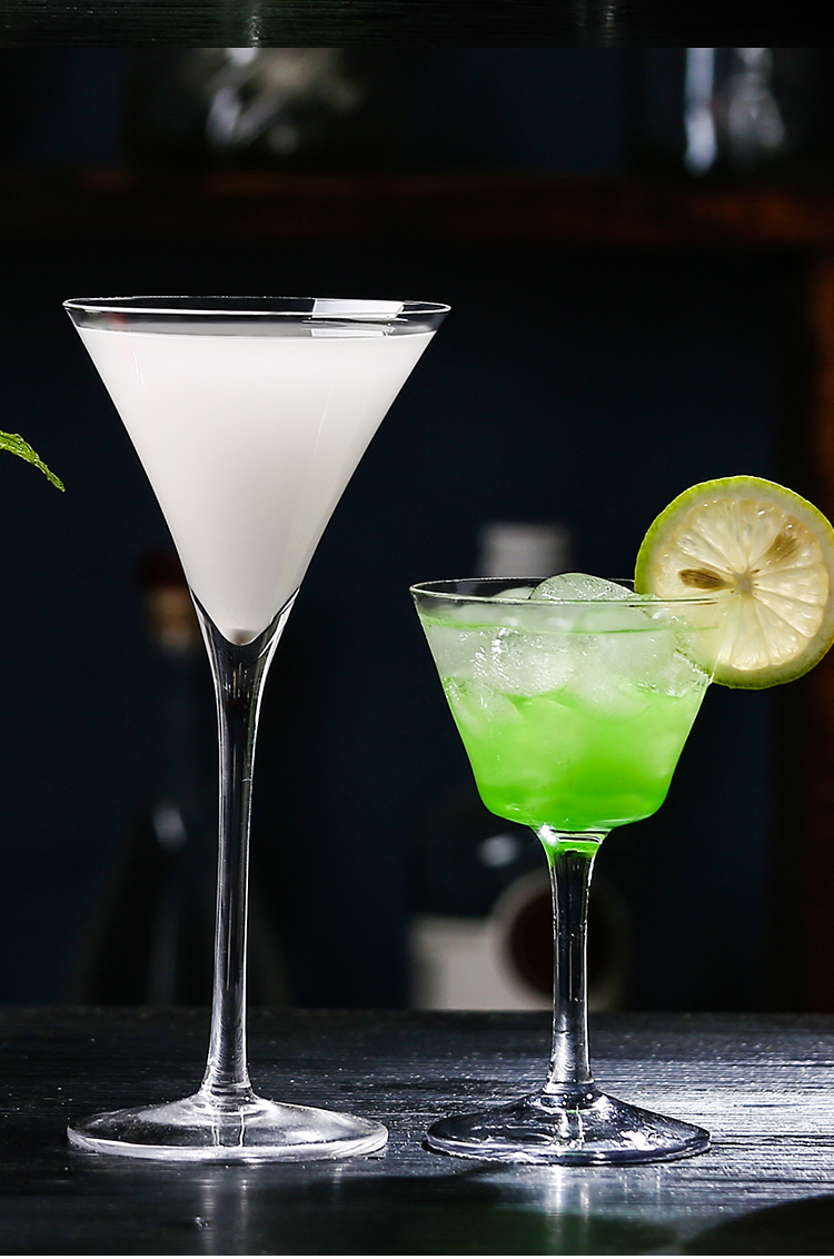 鸡尾酒杯 马天尼杯酒杯 玛格丽特杯 日式木村系鸡尾酒杯香槟杯水晶高