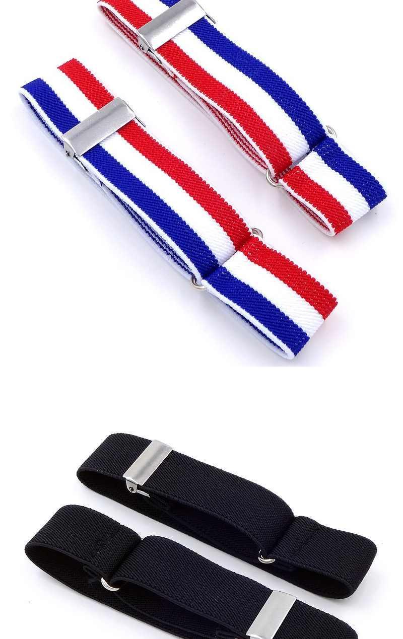 臂环带尚帅布艺袖箍女衬衫臂环臂带手环25cm百搭弹性臂环欧美男袖环