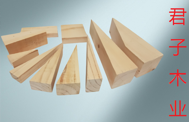木楔子alc板固定木楔子三角木木塞木尖斜木块轨道滑轨垫木门窗安装