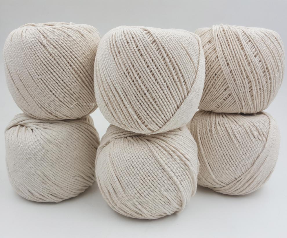 棉线绳粽子绳本白纯棉麻绳线棉挂毯绳diy包边滚边棉绳吊牌绳嵌线粗