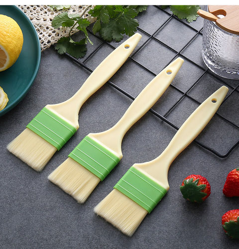 油刷厨房烙饼刷油刷子烧烤刷酱不掉毛家用烘焙食品级毛刷餐饮用小号油