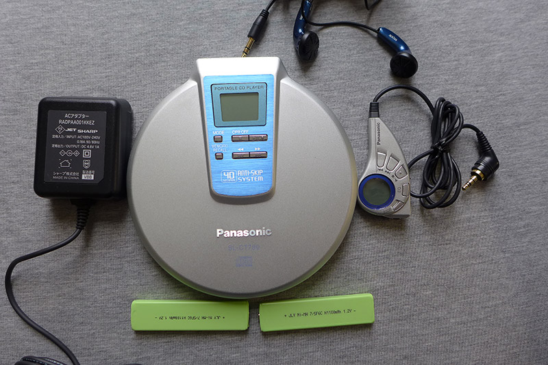 推选好货松下cd机日本原装cd机cd随身听索尼cd松下1069号ct800二手