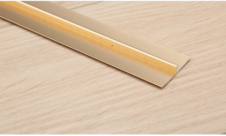 t字平扣铝合金实木复合强化地板收边条金属瓷砖门压条包边条过桥磨砂
