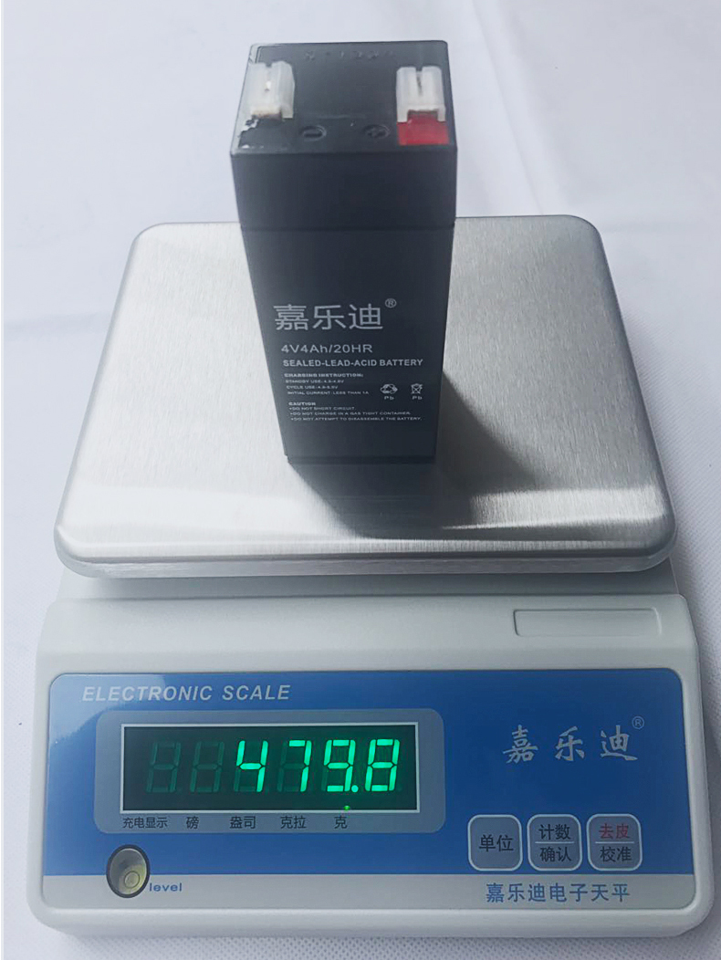 电子秤电池通用大全台秤4伏蓄电池4v4ah商用电子称专用6v锂电池4v4ah