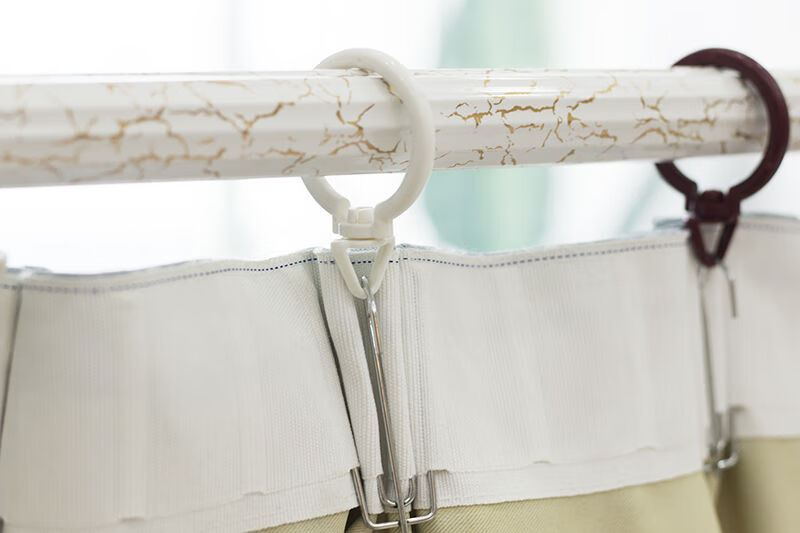 罗马杆挂环挂钩环吊环罗马环圈窗帘配件大环内径43mm焦糖色超厚10只装