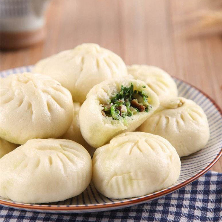 扬州青菜包香菇菜包半成品素馅包子食品早餐家庭手工馒头 香菇菜包【3