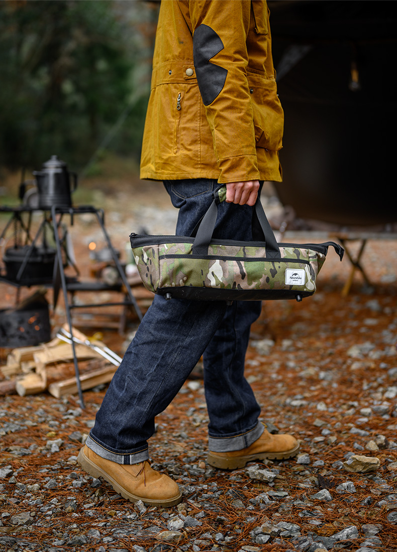 naturehike挪客迷彩收纳包户外露营野营多功能便携帐篷配件工具包迷彩