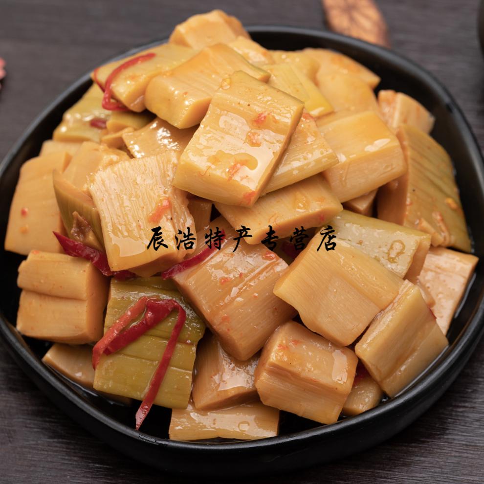 炭烤笋排爽口园原味笋排228g即食香辣下饭菜笋丝油焖笋酒店食材 228克