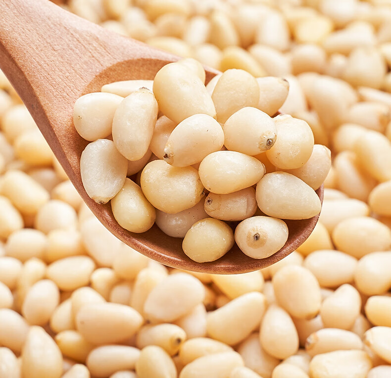 新货原味松子仁生熟烘焙松籽仁肉坚果干散装零食东北