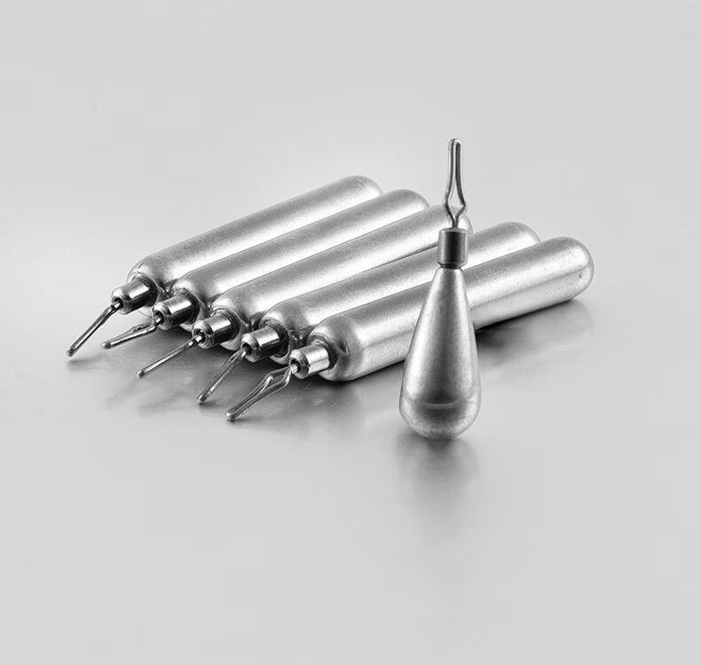 60navcon精品钨钢倒钓铅水滴型铅坠远投德州钓组黑坑鲈鱼翘嘴鳜鱼钩