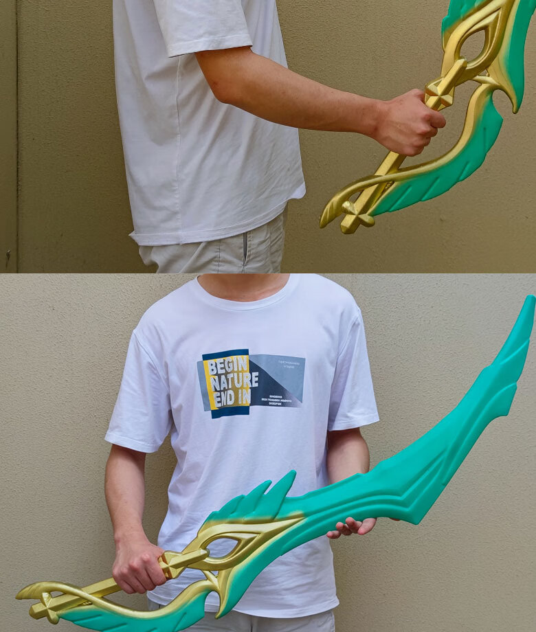 王者玩荣耀玩具凯皇铠的刀剑超大号曙光守护者武模型cos 曙光守护者