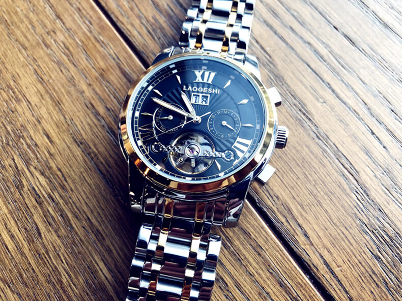 华强北m16黑科技时尚潮流男士手表全自动机械表防水夜光镂空陀飞轮