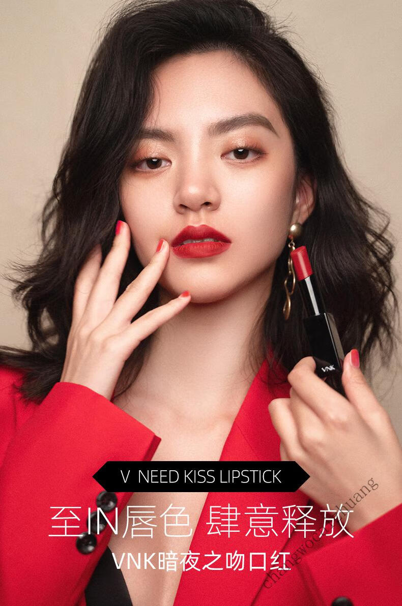 网红款vnk暗夜口红302 304豆沙色306 305胡桃夹子104南瓜色301女105