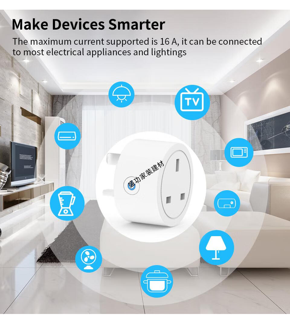 homekit插座英規蘋果wifi智能家居siri語音自動化充斷電遠程定時定製