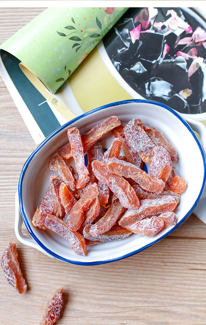 2斤盐津水蜜桃肉干125g袋装蜜饯果脯桃干水果干酸闲零食桃条 盐津桃肉