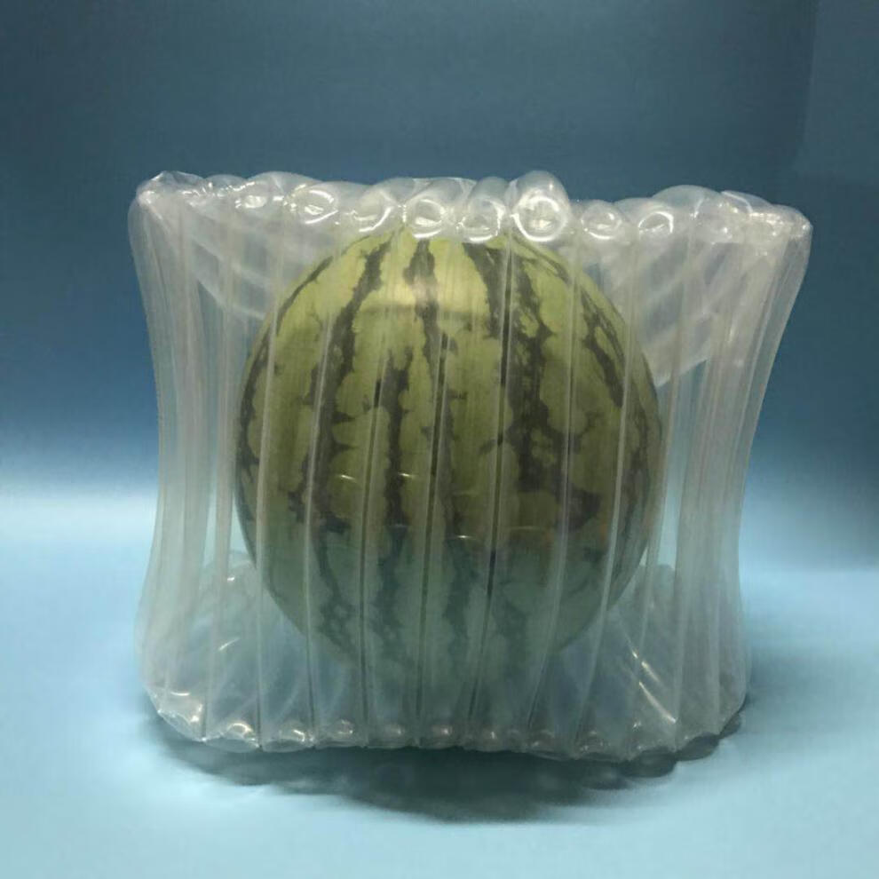 oimg西瓜水果哈密瓜气柱袋充气袋气泡柱奶粉气柱袋防震袋快递缓冲保护